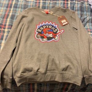 Mitchell and Ness Toronto Raptors Crew Neck